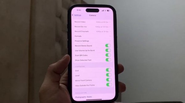 iPhone 15 Pro / Max Top Best Master Camera Settings - Correct Camera Settings for Stunning Photos