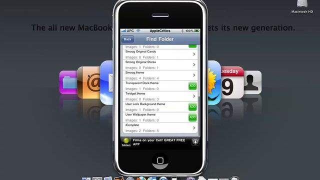 How to get Animating/Static iPhone Wallpapers Easily! BossPaper Much Better than Winterboard! смотреть онлайн