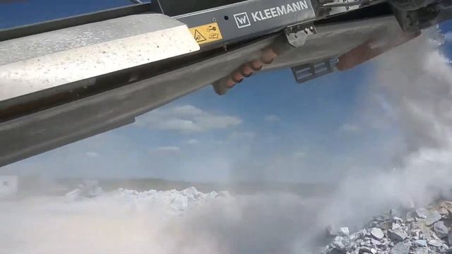 Конвейерные весы КВ-Т-1000 для мобильной дробильной установки Kleemann MC 110 Z смотреть онлайн