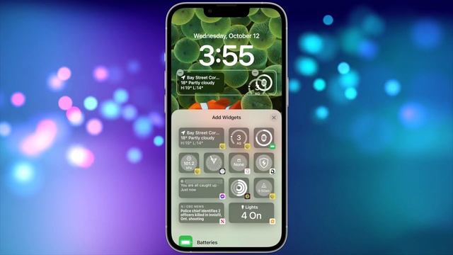 How to Customize Your iPhone Lock Screen on iOS 16 or Newer! смотреть онлайн