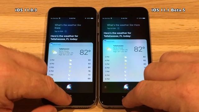 iPhone 6S : iOS 11.0.3 vs iOS 11.1 Beta 5 (GM?) / Public Beta 5 Speed Test with Benchmark Results смотреть онлайн
