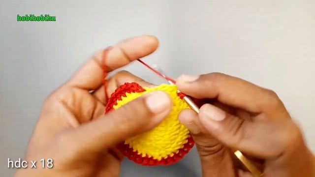 amigurumi keychain, apple fruit || gantungan kunci rajut buah apel смотреть онлайн