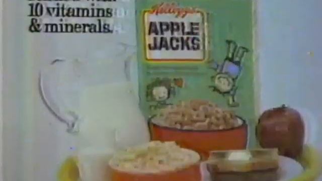 1983 Apple Jacks Cereal Commercial смотреть онлайн