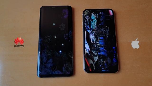 Huawei Mate 20 Pro vs iPhone X - AnTuTu Benchmark! смотреть онлайн