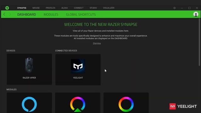 Video instruction set up Yeelight with Razer Chroma смотреть онлайн