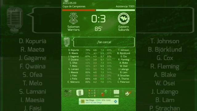 Si que sabían luchar estos rivales OFC CHAMPIONS LEAGUE True Football 3 смотреть онлайн