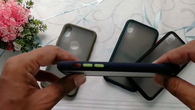 iPhone X/XS Max Mint Hybrid Simple Matte Bumper Phone Case смотреть онлайн