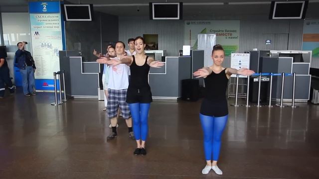 Flash mob Airport Minsk смотреть онлайн