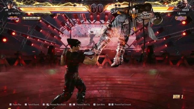 Tekken 8 - Jin Vs Raven Tekken God Rank Match смотреть онлайн
