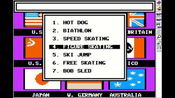 Winter Games - 1985 - Apple II