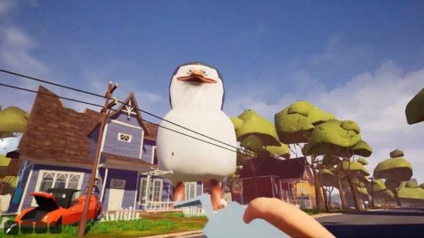 Hello Neighbor - My New Neighbor Penguins of Madagascar Big Skipper Act 1 Gameplay Walkthrough