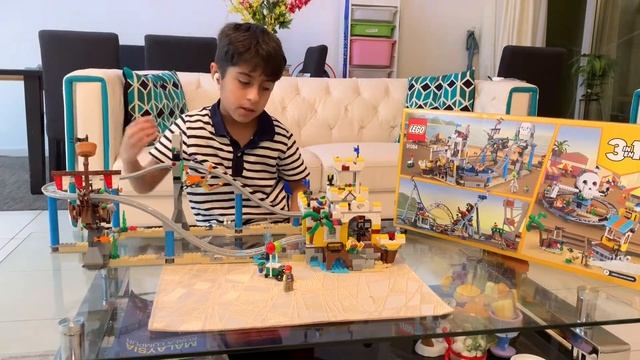 3 In 1 Lego CREATOR Roller Coaster Vlog 15 смотреть онлайн