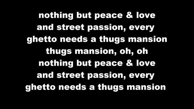 Thugz Mansion - Mac Miller (Lyrics) смотреть онлайн