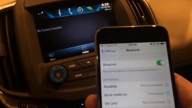 iPhone sms Messaging on Infotainment смотреть онлайн