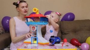 Распаковка игрушки БАЗА СПАСАТЕЛЕЙ «ЩЕНЯЧИЙ ПАТРУЛЬ» (PAW PATROL).