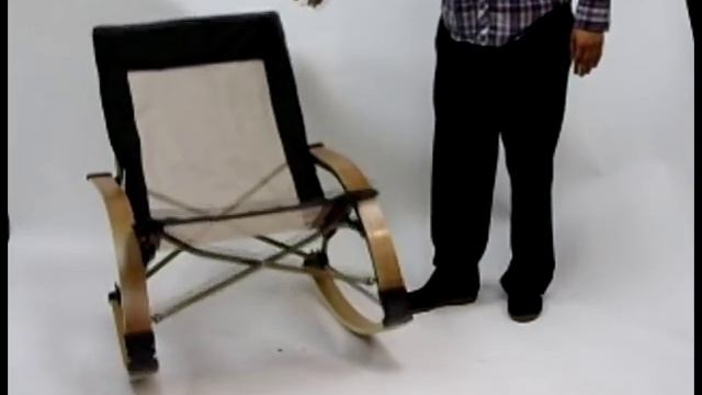 Mac Sports Rocking Metro Chair смотреть онлайн