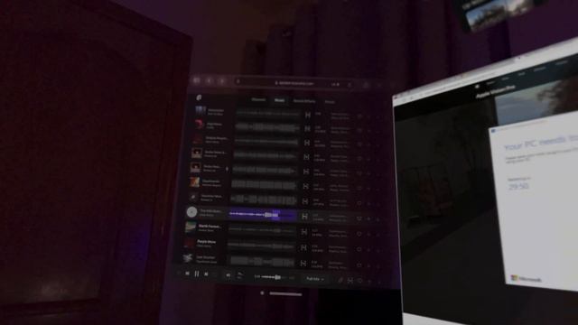 Windows PC On Apple Vision Pro #apple #applevisionpro