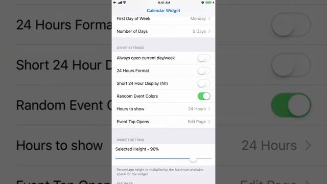 Best iOS Week Calendar Widget App смотреть онлайн
