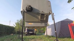 Установка жилого модуля на УАЗ Пикап.