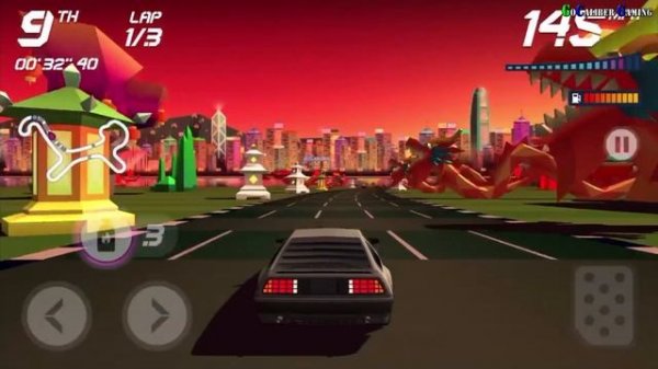 Horizon Chase iOS Walkthrough Part 17 Valley Of Flowers PRO Stamps California Chile