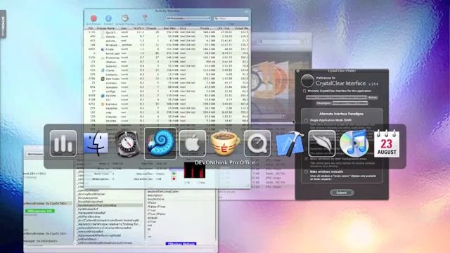Ultimate Mac OS X Modding Tool: CrystalClear Interface, Demo 2: Single Application Mode смотреть онлайн