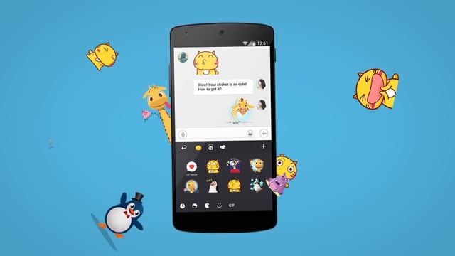 GO Keyboard - Google Play Best App of 2015 смотреть онлайн