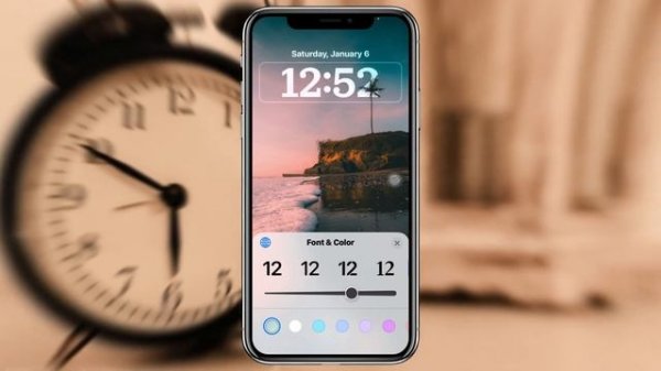 How To Customize & Change Lock Screen Clock on iPhone iOS 17 | Change iPhone Clock Style & Size