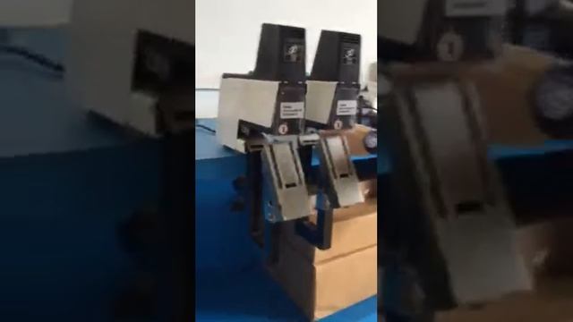 XDD-106-2 Double heads wire stapler machine смотреть онлайн