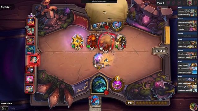 MONSTROUS MACAW IS NOT GOOD ENOUGH ANYMORE!?!? - Hearthstone Battlegrounds | HS Auto Battler смотреть онлайн