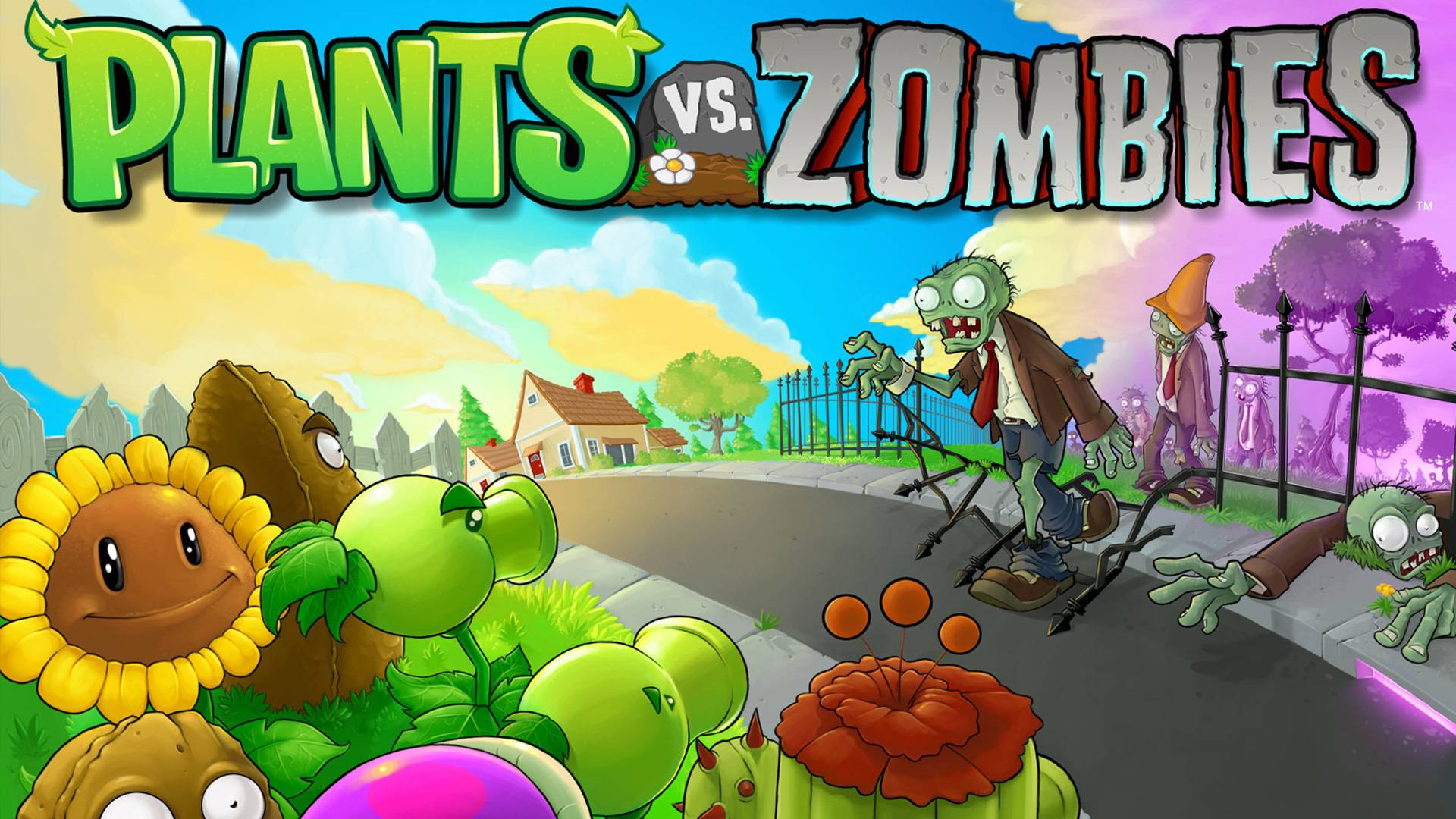 растения против зомби!Plants Vs. Zombies
