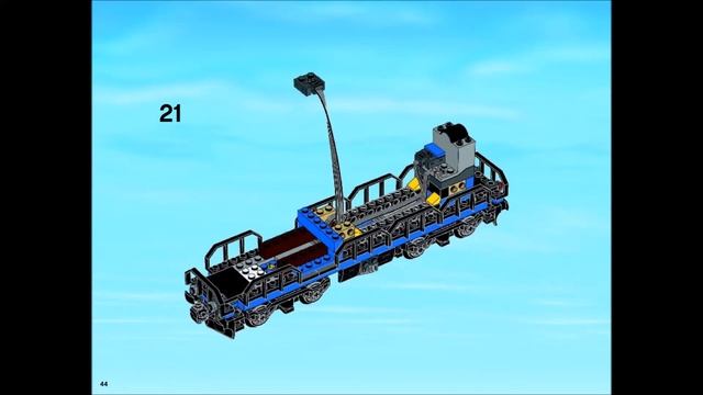 LEGO City Cargo Train 60052 Train Instructions Book DIY 2 смотреть онлайн
