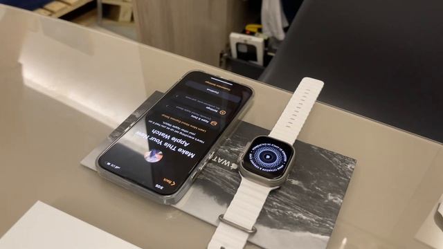 Apple Watch Ultra ⌚️+ Starlight band | Unboxing | Band Mix&Match смотреть онлайн