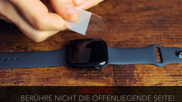 Apple Watch Series 7 45/41mm Display Full Protection Schutzfolie | Tutorial смотреть онлайн