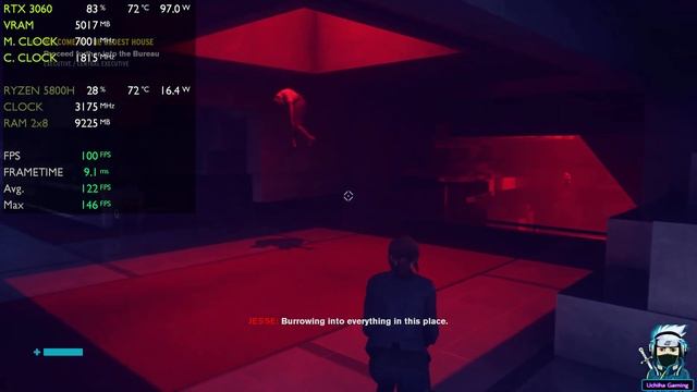 HP Omen 15 2021 | CONTROL | RTX 3060 + 5800H | All 1080p Settings with DLS & RTX On смотреть онлайн