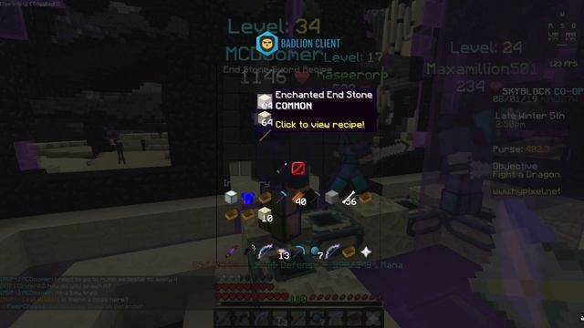 Hypixel SKYBLOCK Update v0.7 (END Biome, Perfect Armor, Runecrafting, Carpentry) смотреть онлайн