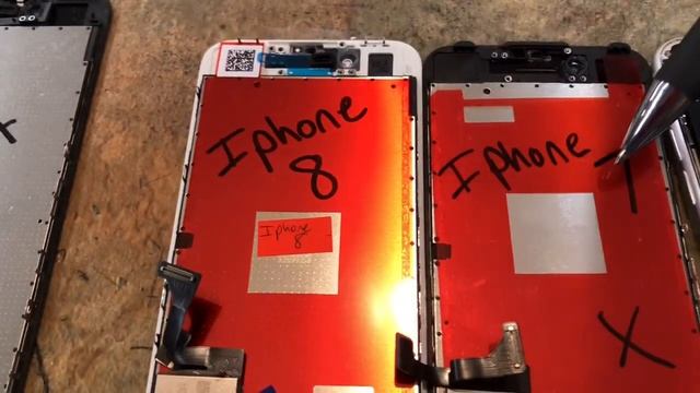 How to tell the difference between a iPhone 7 or iPhone 8 LCD screen смотреть онлайн