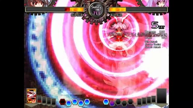 Touhou Hisoutensoku | Actual Fight Video смотреть онлайн