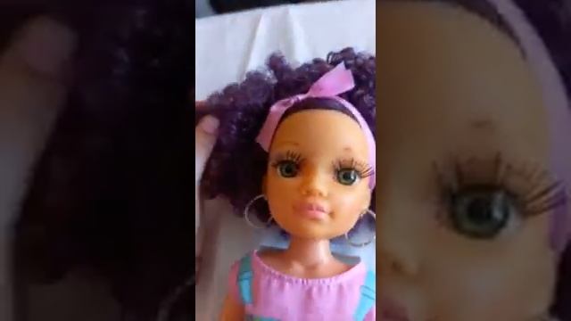 Nancy famosa Spanish doll, curly power I bought while in Spain смотреть онлайн