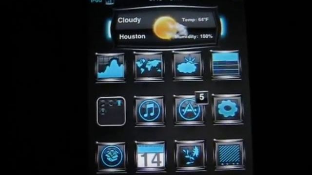 Best Cydia Theme For IPHONE 4S 4 3GS 2012!! смотреть онлайн