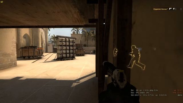Эйс на пистолетном раунд.(CS:GO) смотреть онлайн