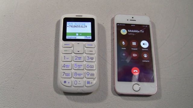Incoming call & Outgoing call at the Same Time Fly Ezzy +iPhone SE 2016 смотреть онлайн
