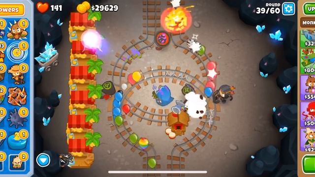 THIS GIANT LIGHTNING TORNADO IS OVERPOWERED!! // Bloons TD 6 Gameplay (BTD 6 Gameplay Part 16) смотреть онлайн