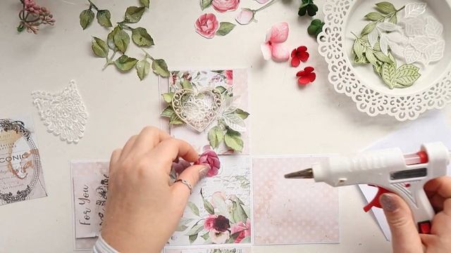 AB STudio Flowery Exploding Box Step by step смотреть онлайн