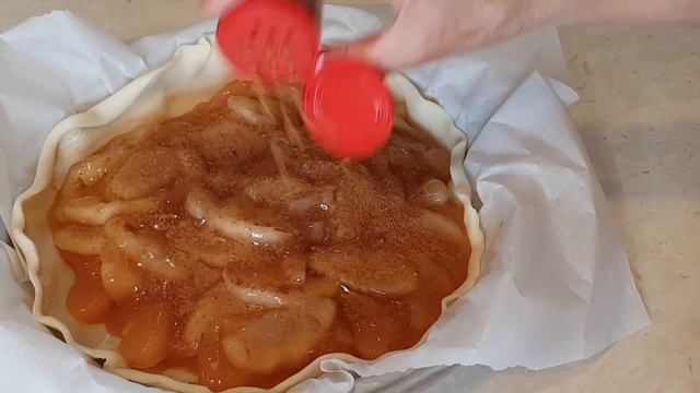 Upside Down Pecan Apple Pie Easy Recipe смотреть онлайн