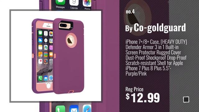 Top 5 IPhone 8 Plus Case Heavy Duty [2018 Best Sellers]: iPhone 8 plus Case, iPhone 7 plus case смотреть онлайн