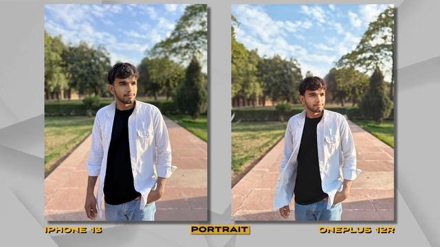 OnePlus 12R Vs IPhone 13 CAMERA COMPARISON