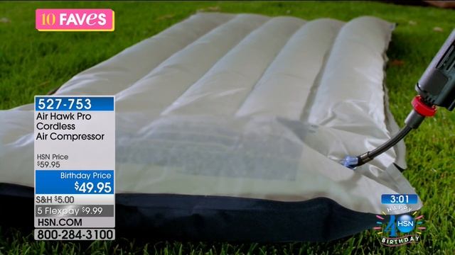 Air Hawk Pro Cordless Air Compressor смотреть онлайн