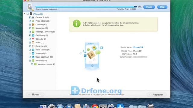 [Mac iPhone 5S Recovery] How to Recover Calendar from iPhone 5S With No Backup on Mac смотреть онлайн