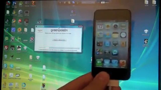 UPDATED! Jailbreak iOS 4.2.1 GreenPois0n Untethered: iPhone 3GS,3G; iPod Touch 4G,3G,2G смотреть онлайн
