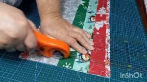 Новогодняя салфетка Барджелло